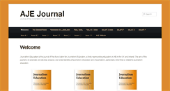 Desktop Screenshot of journalism-education.org